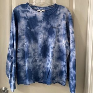VANS Tie Dye waffle knit long sleeve